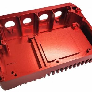 Aluminium housing for communication terminals