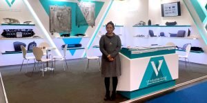 Photos of V1 machining from China CNC Machining at the exhibition in Germany